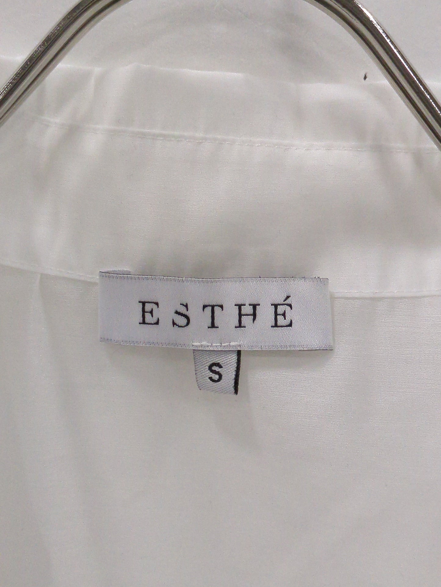 ESTHE:〈手洗い可能〉オーバーサイズ シャツ