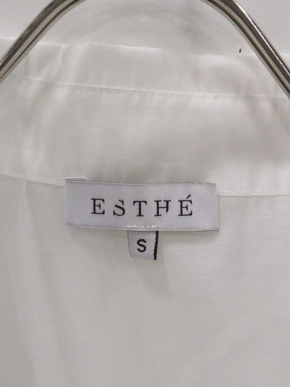 ESTHE:〈手洗い可能〉オーバーサイズ シャツ
