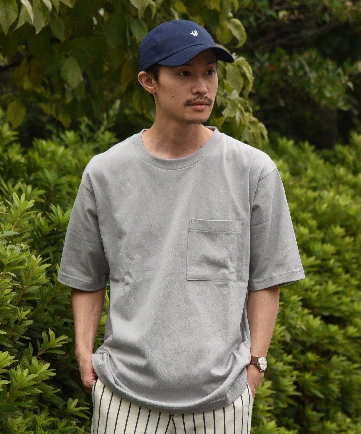 SHIPS: USコットン リラックス クルーネック Tシャツ