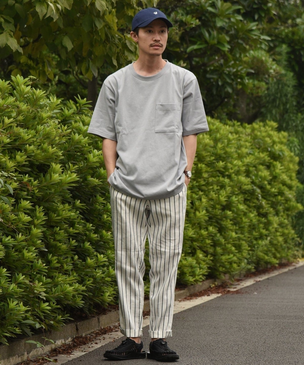 SHIPS: USコットン リラックス クルーネック Tシャツ