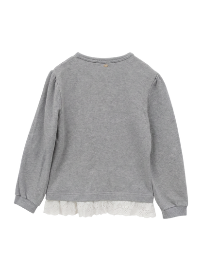 SHIPS KIDS:レース フリル スウェット(100〜130cm)