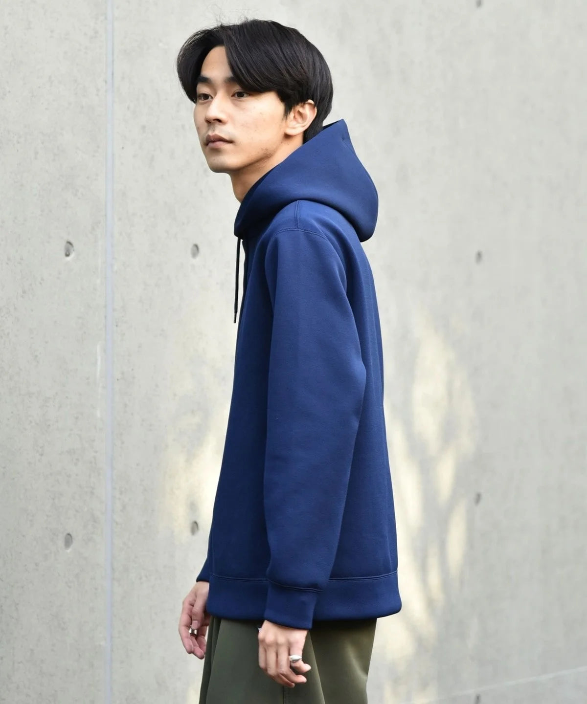 SHIPS: japan quality SOLOTEX(R) バルキーポンチ プルオーバー パーカー