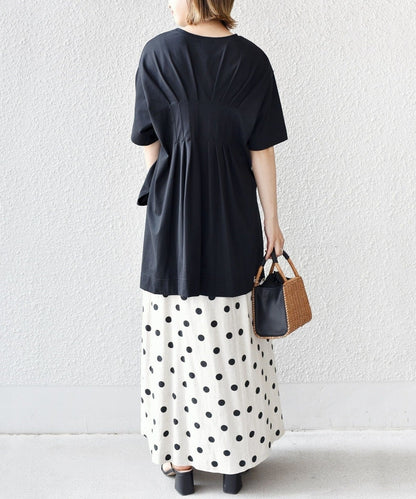 【WEB限定】バックタックデザインTEE