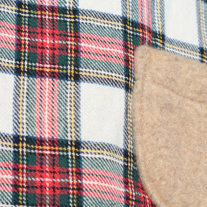 SHIPS KIDS:チェック×フリース マント