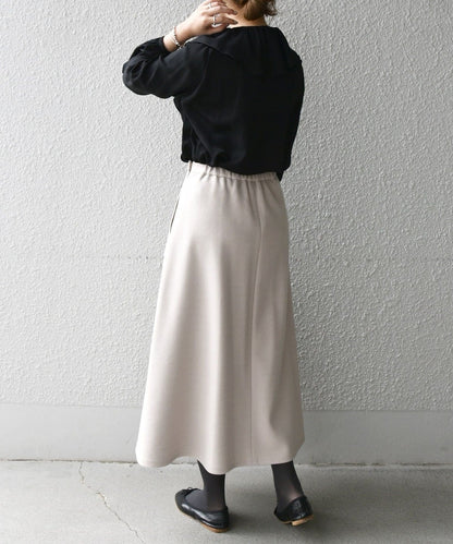 SHIPS any: ジャージメルトン サーキュラー スカート