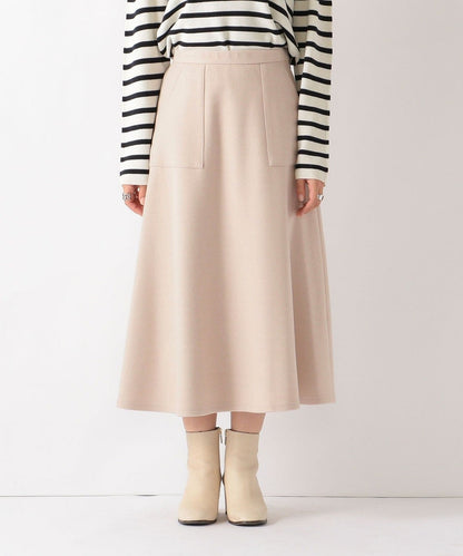 SHIPS any: ジャージメルトン サーキュラー スカート