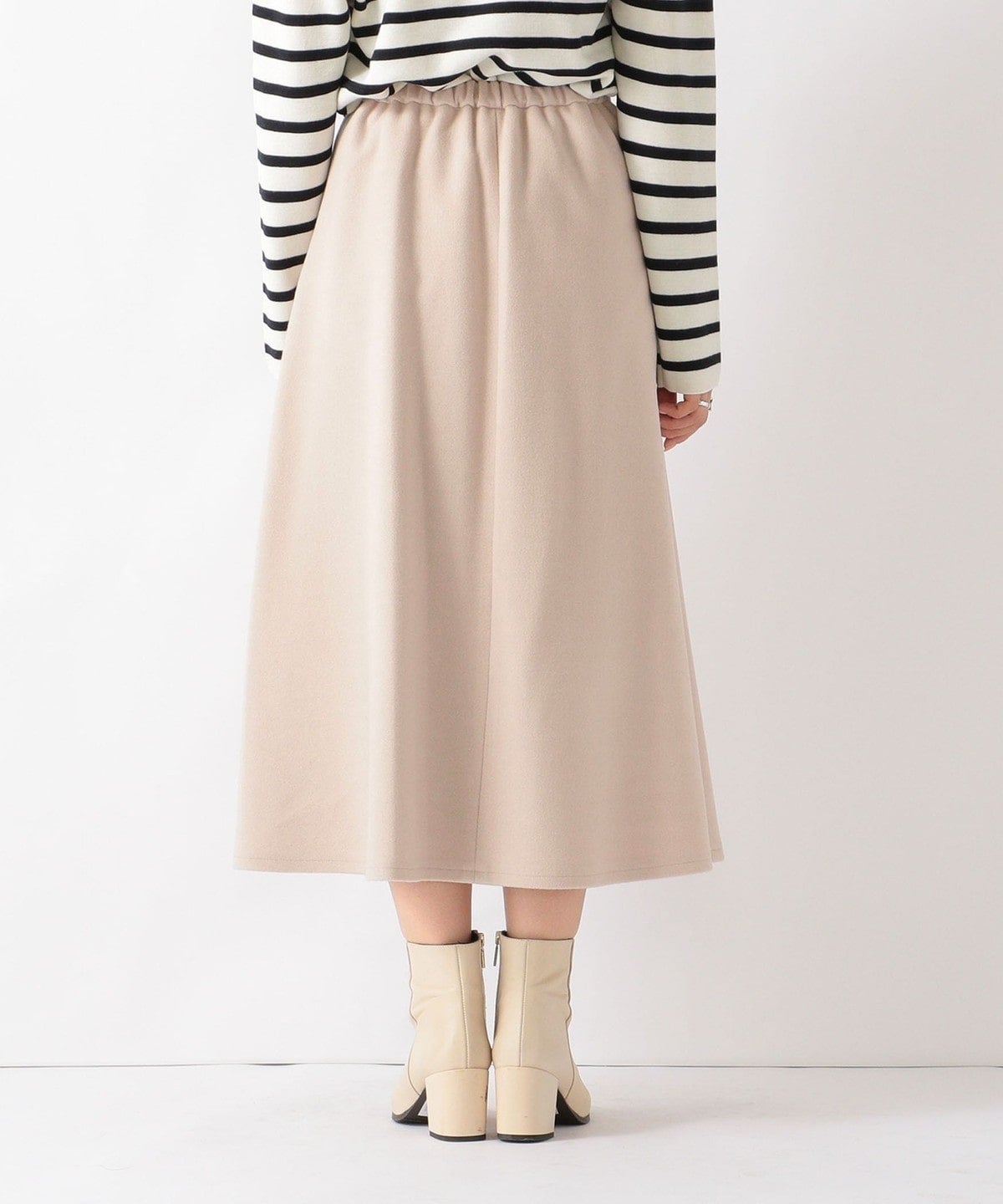 SHIPS any: ジャージメルトン サーキュラー スカート