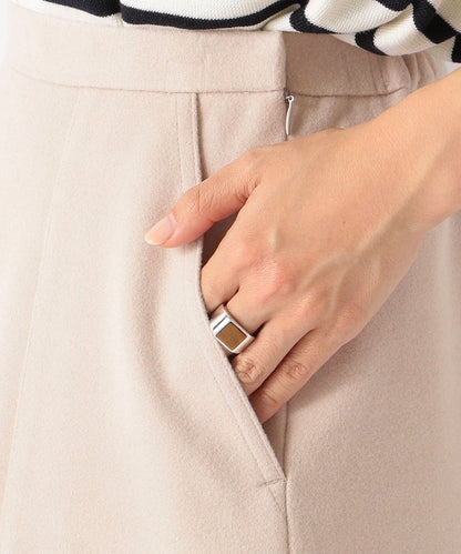 SHIPS any: ジャージメルトン サーキュラー スカート