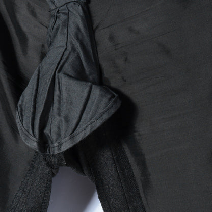 SD: 【CANONICO】ライト サキソニー ソリッドノープリーツ パンツ(ダークグレー)