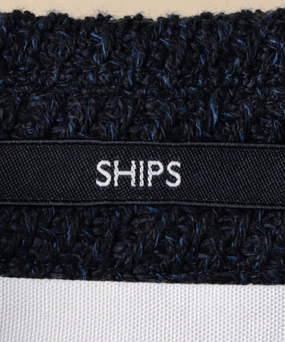 SHIPS: COOLMAX(R) ウォッシャブル ローゲージ トリコット ジャケット