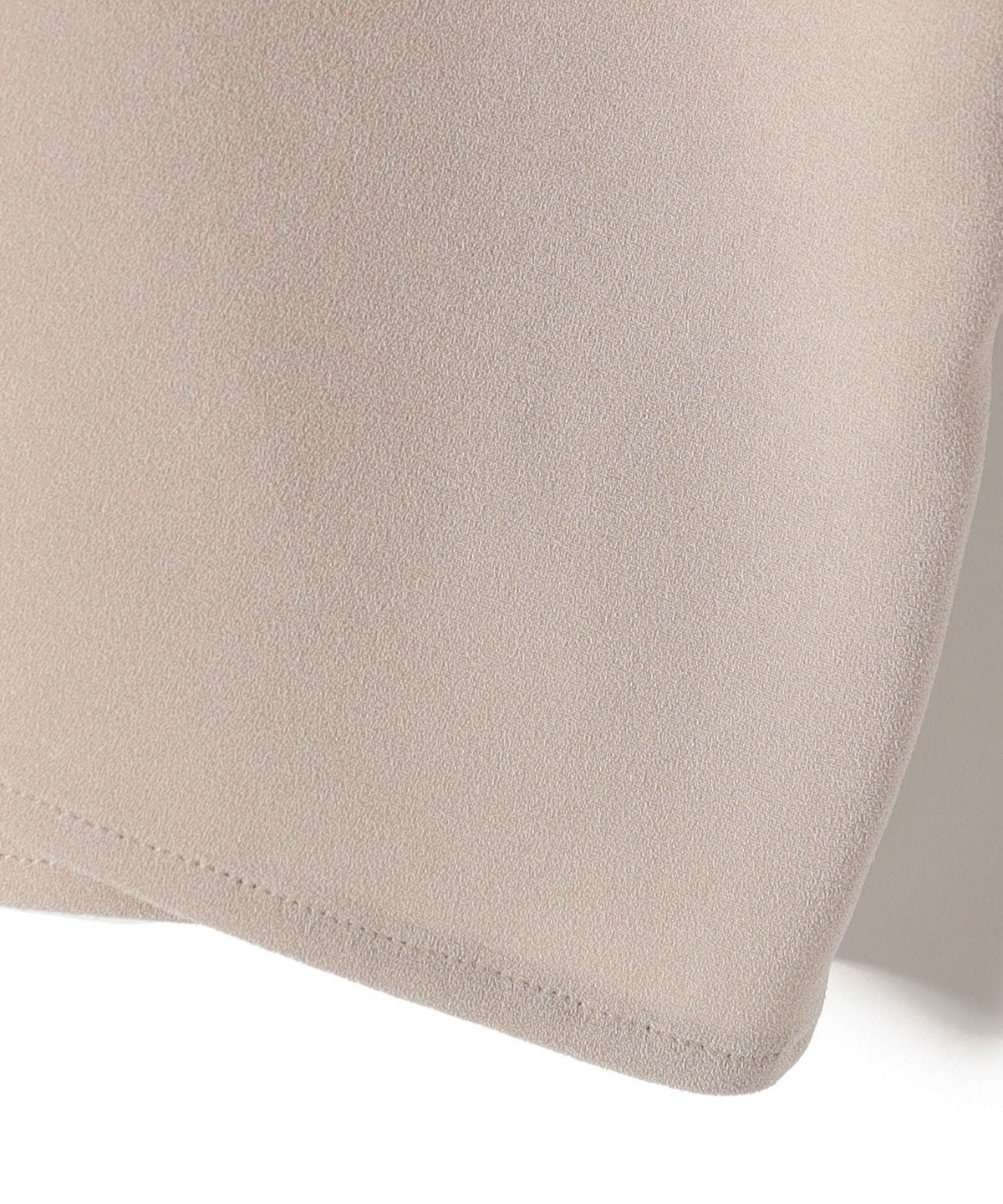 〈手洗い可能〉アセテート混 バックサテン Tブラウス