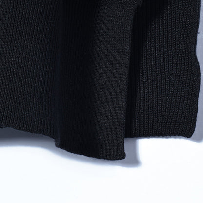PrimaryNavyLabel:シルクリネンフレンチスリーブプルオーバー
