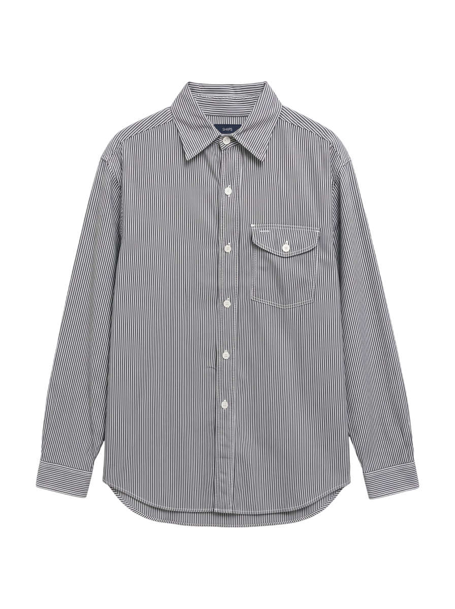 SA:MS VIYELLA W-NEEDLE SHIRT