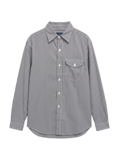 SA:MS VIYELLA W-NEEDLE SHIRT