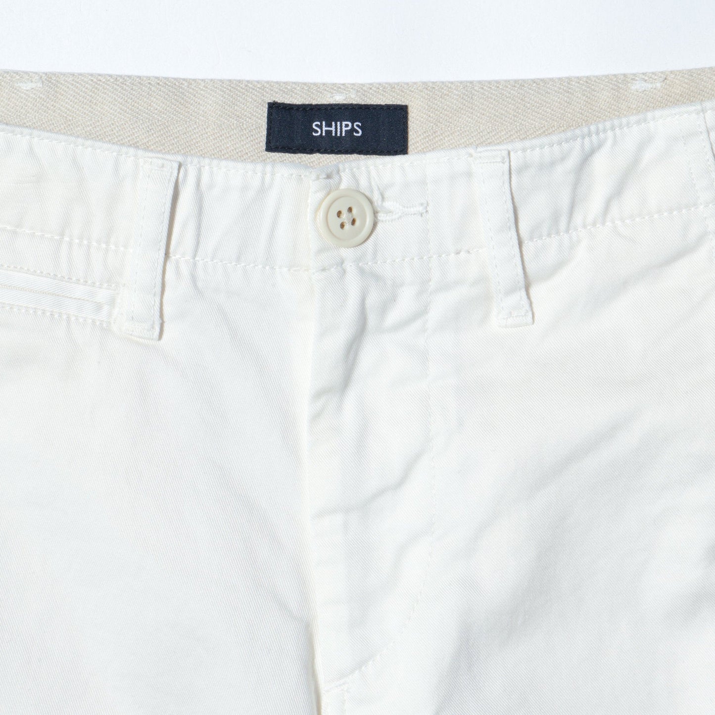 SHIPS:〈抗菌加工〉japan quality カラー テーパード スリム チノパンツ