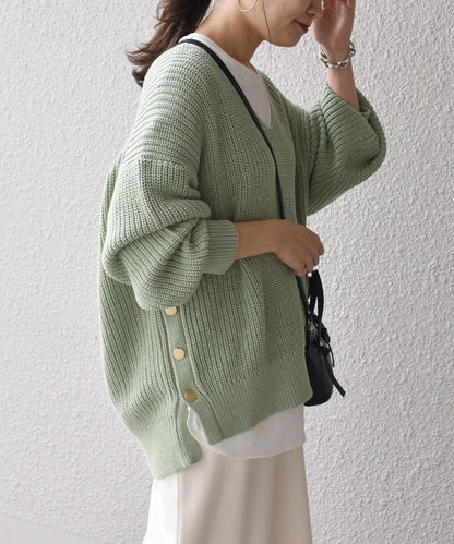 【WEB限定】〈手洗い可能〉スキッパーニット×ロンTセット 21FW