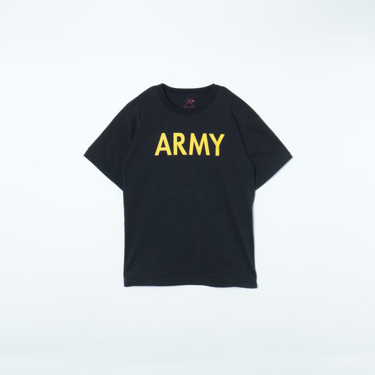 ROTHCO:BLACK ARMY TEE