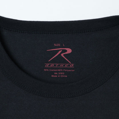 ROTHCO:BLACK ARMY TEE