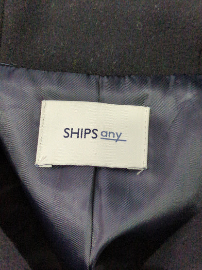 SHIPS any: フーデット ミディ コート