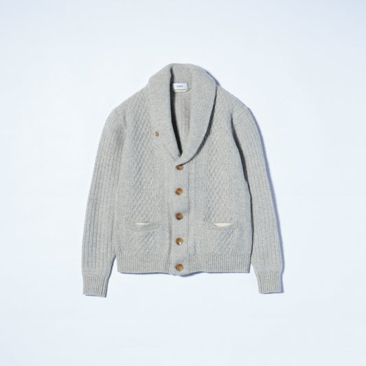 SHIPS:9GG RANDOM ARAN SHAWL C/D