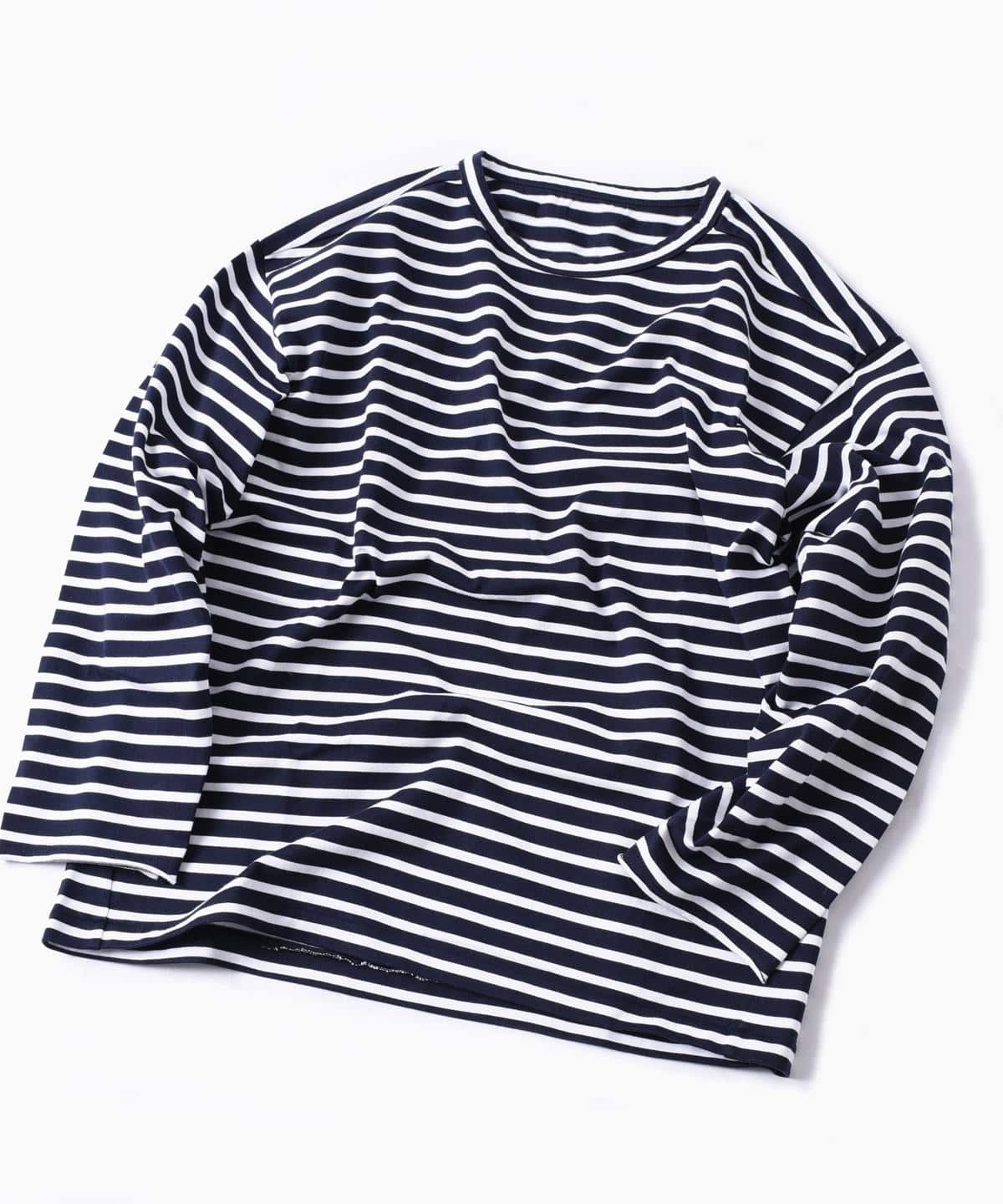 SHIPS: スヴィンコットン ジャージー リラックス ロングTシャツ