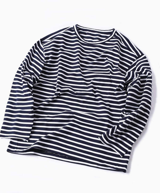 SHIPS: スヴィンコットン ジャージー リラックス ロングTシャツ