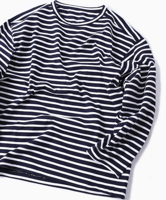 SHIPS: スヴィンコットン ジャージー リラックス ロングTシャツ
