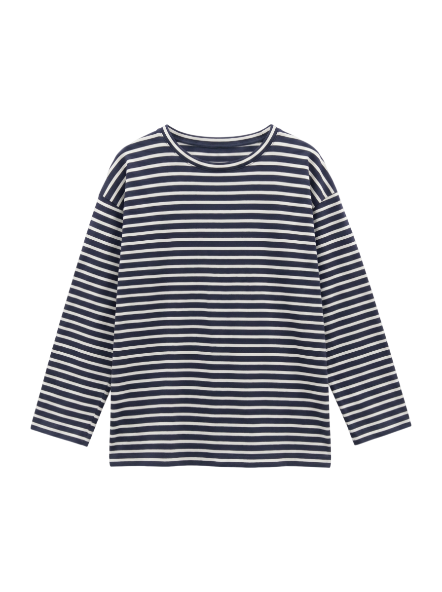 SHIPS: スヴィンコットン ジャージー リラックス ロングTシャツ