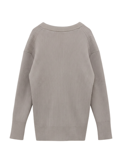 SHIPS Days:〈手洗い可能〉ウールリブカーディガン