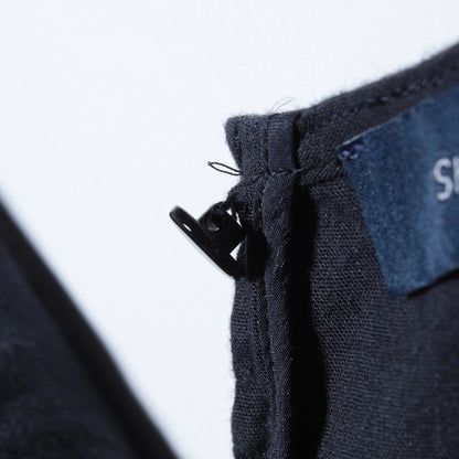 SHIPS:LNN/RY RUFFLE SLEEVE BL