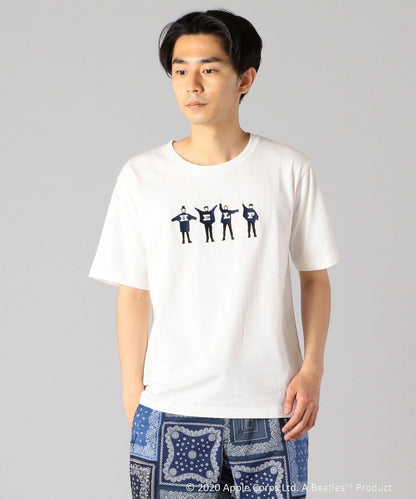 SHIPS: THE BEATLES エンブロイダリー Tシャツ