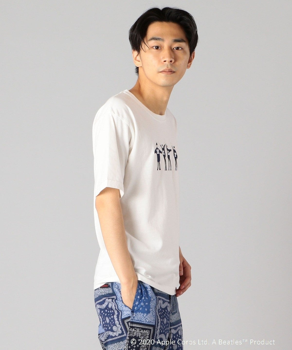SHIPS: THE BEATLES エンブロイダリー Tシャツ