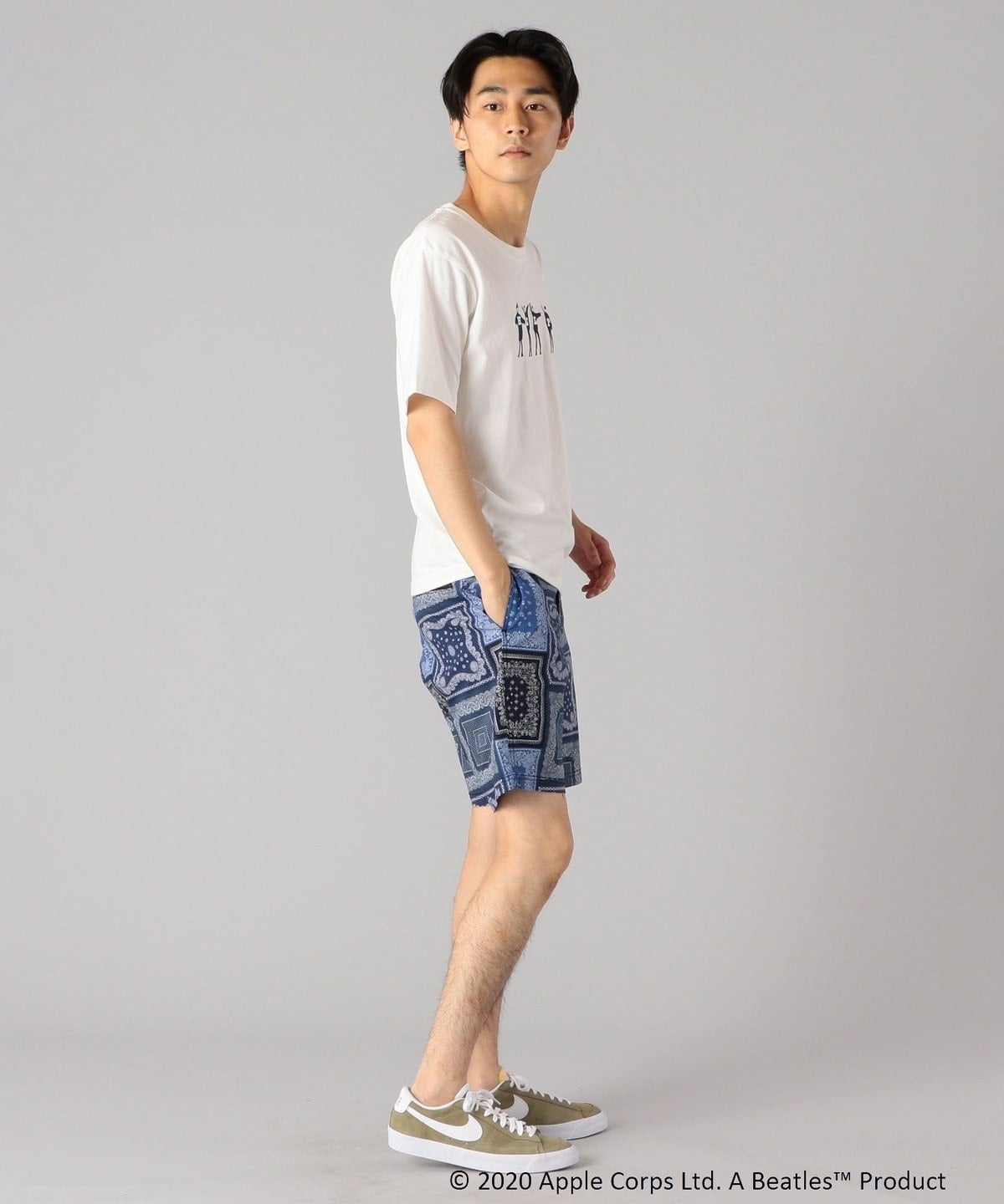 SHIPS: THE BEATLES エンブロイダリー Tシャツ