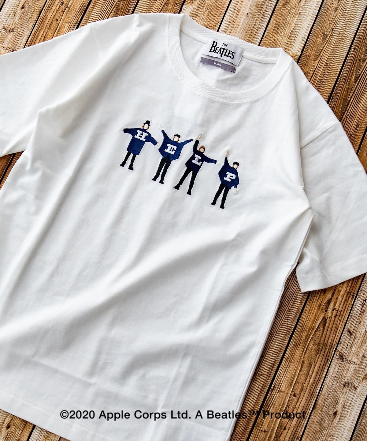 SHIPS: THE BEATLES エンブロイダリー Tシャツ