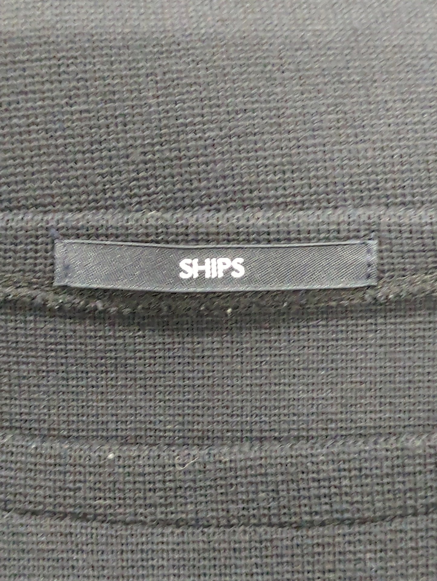 SHIPS: ハイゲージ ミラノリブ ボートネック プルオーバー（バスクシャツ）