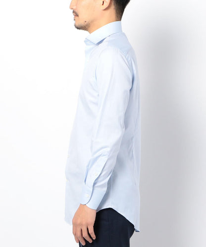 SD:【ALBINI社製生地】ファインフィット ツイル ワイドカラー シャツ