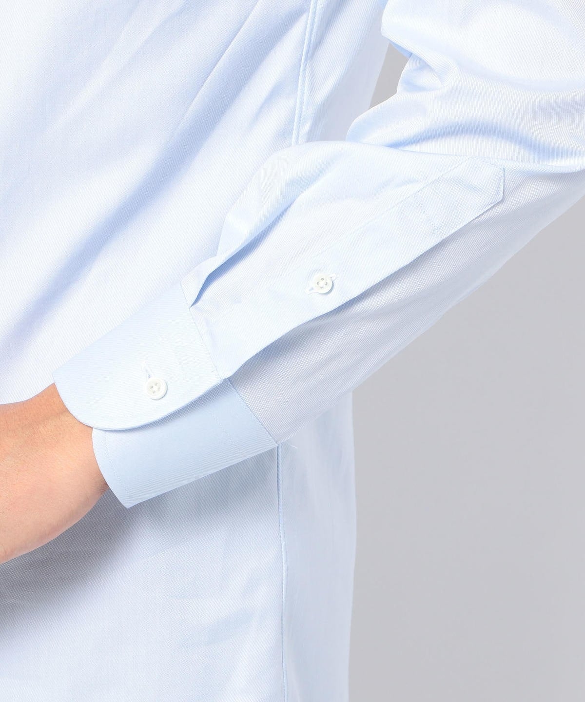 SD:【ALBINI社製生地】ファインフィット ツイル ワイドカラー シャツ