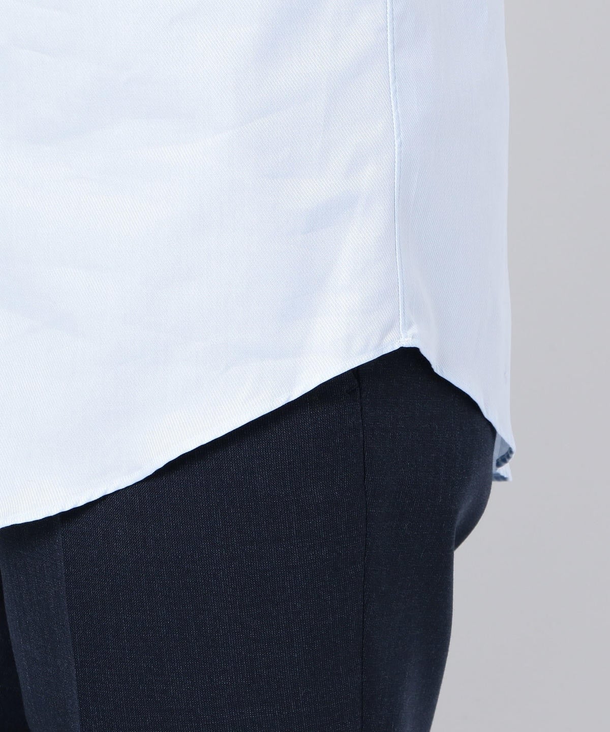 SD:【ALBINI社製生地】ファインフィット ツイル ワイドカラー シャツ