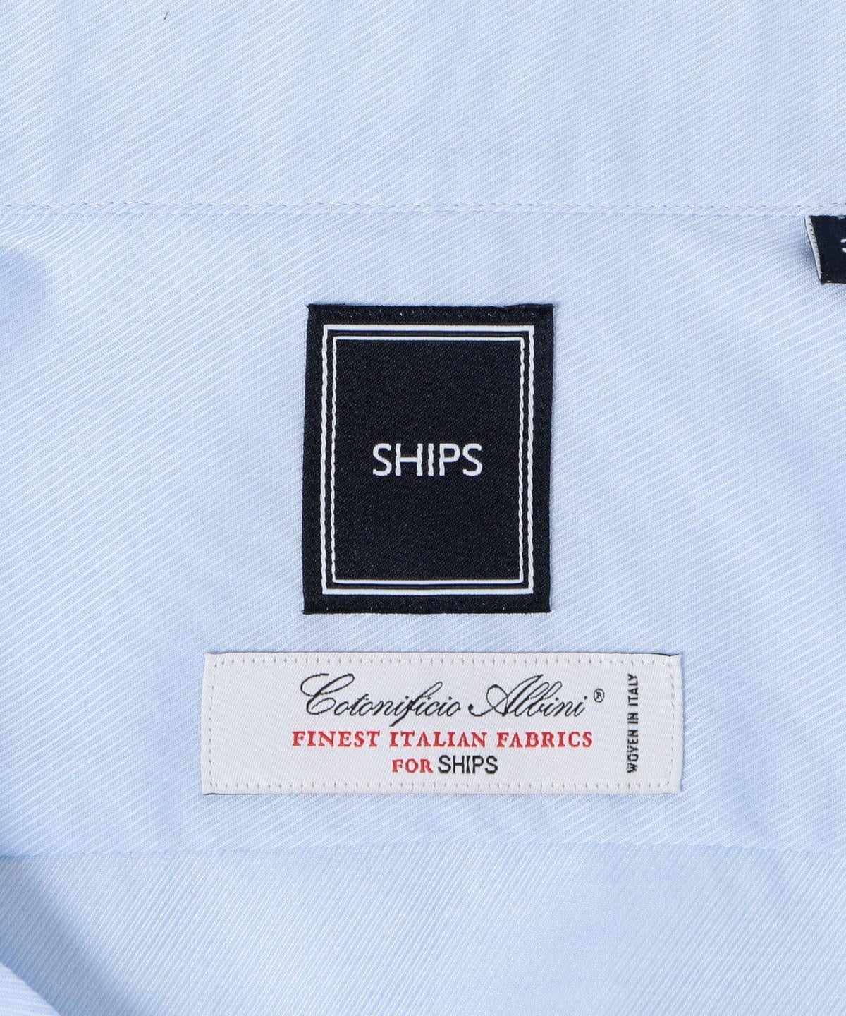 SD:【ALBINI社製生地】ファインフィット ツイル ワイドカラー シャツ