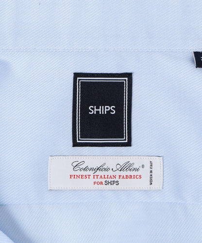 SD:【ALBINI社製生地】ファインフィット ツイル ワイドカラー シャツ