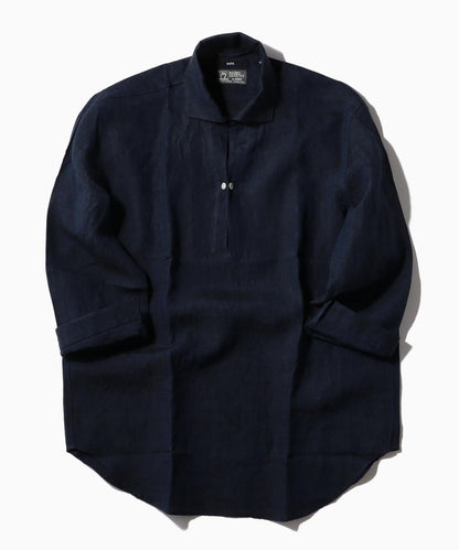 SHIPS: BAIRD MCNUTT リネン リラックス 7スリーブ カプリ シャツ