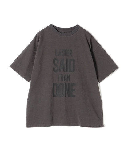 【SHIPS別注】81BRANCA:5分袖 ロゴ TEE 24SS