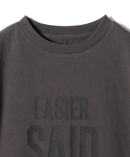 【SHIPS別注】81BRANCA:5分袖 ロゴ TEE 24SS