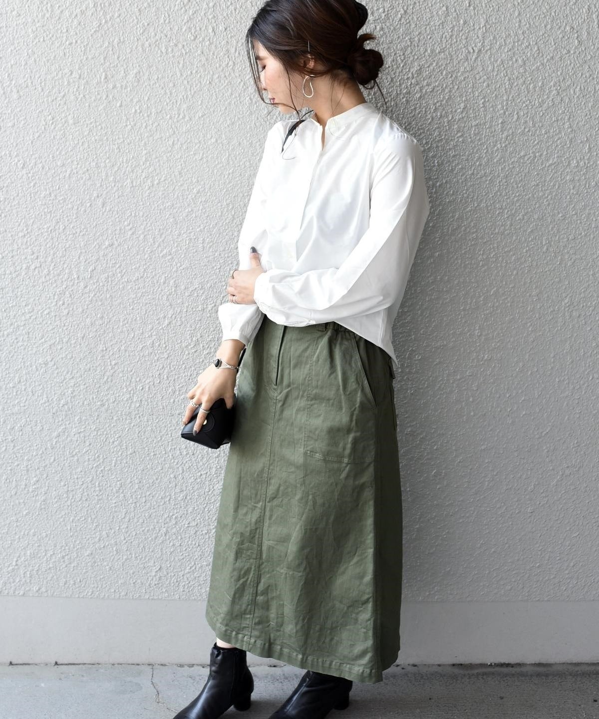 【SHIPS Days WHITE LABEL】リボンタイ ブラウス