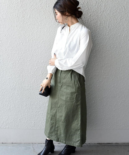 【SHIPS Days WHITE LABEL】リボンタイ ブラウス