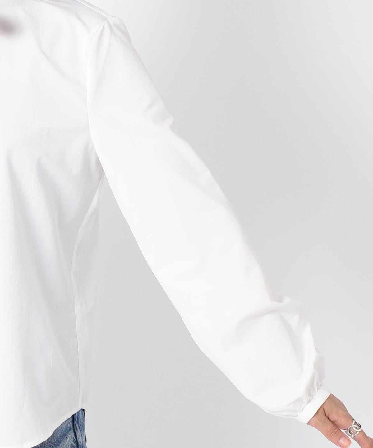 【SHIPS Days WHITE LABEL】リボンタイ ブラウス