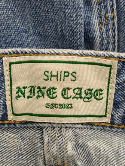 SHIPS NINE CASE:〈手洗い可能〉カットオフ デニム