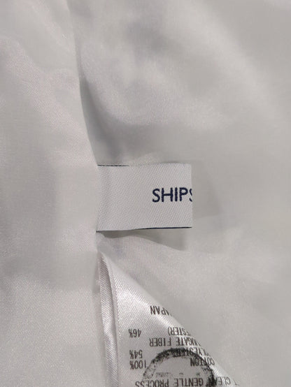 SHIPS any: ランダムタック フラワー フレアスカート