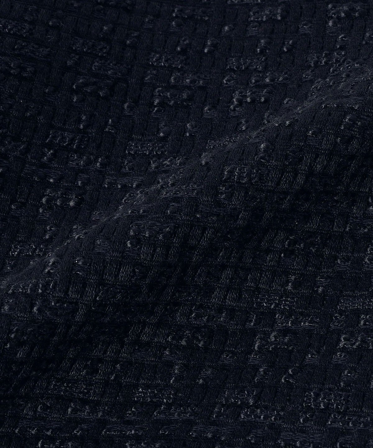 SHIPS any: スラブ ツイード ショート ジャケット［NAVY BLUE］