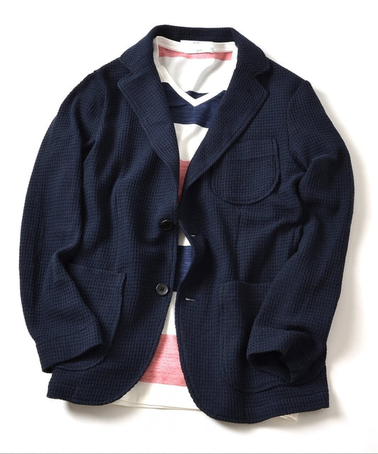 SHIPS: SHIPS（シップス）16SS COOL MAX ライト ラッセル/コード 2ボタン ジャケット